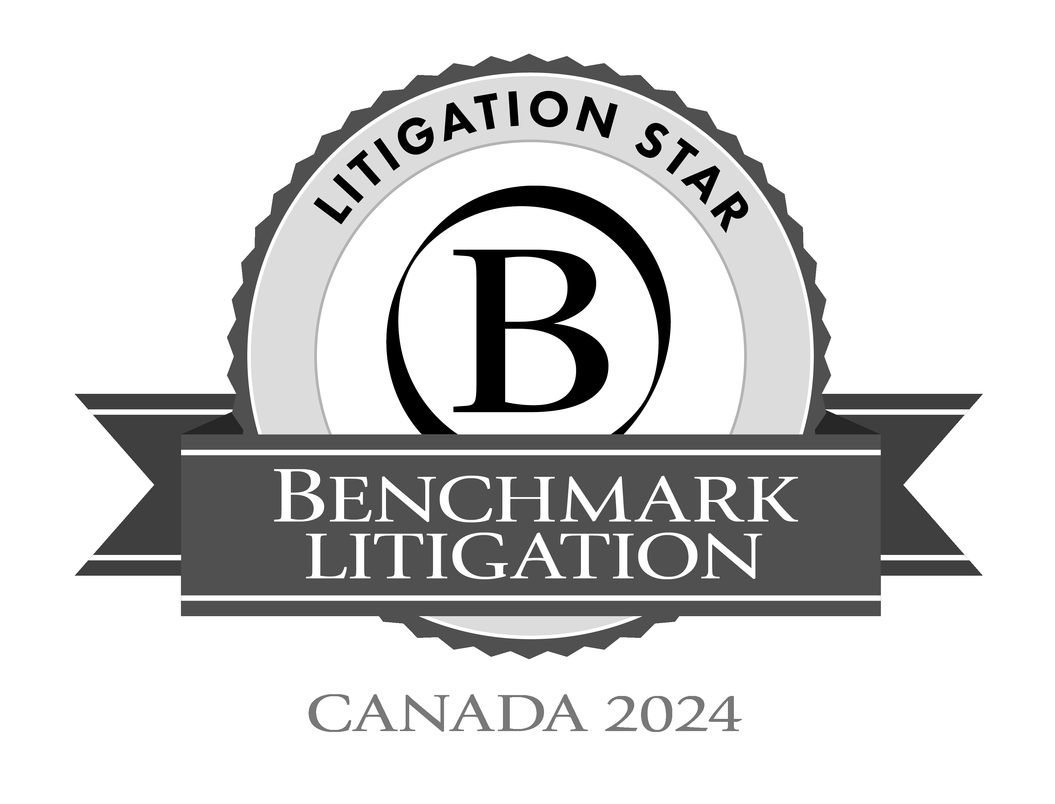 Canada Litigation Star 2024@4X Bw